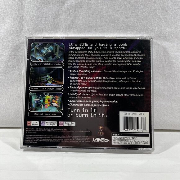 Blast Chamber - PS2 PlayStation Game Activision (PS1 Compatible) - Picture 2 of 6